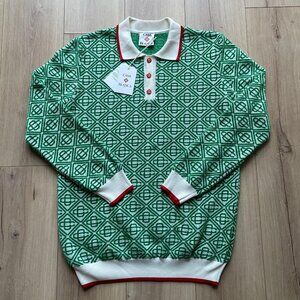 Casablanca Men's Green Color Casual Sweaters